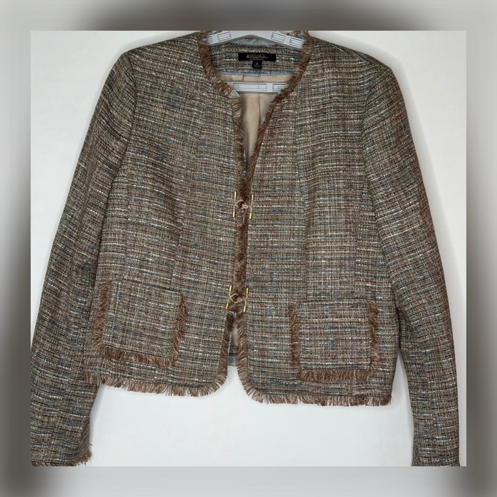 BROOKS BROTHERS Women Tweed Blazer